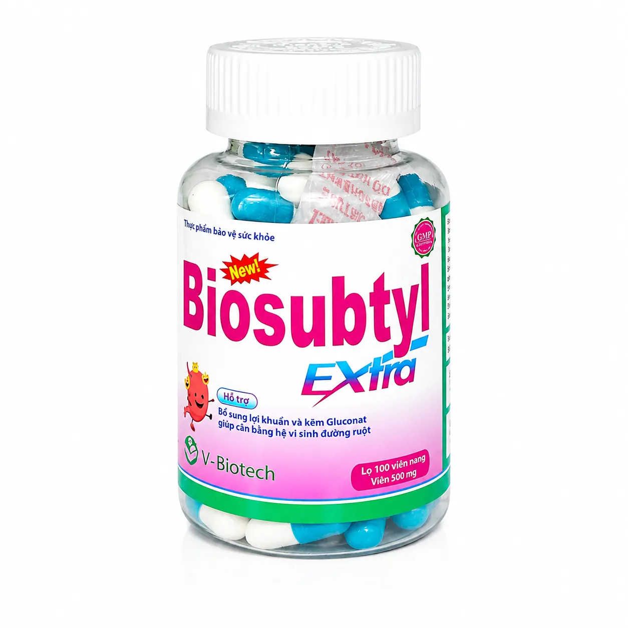 Biosubtyl Extra chai trong xanh