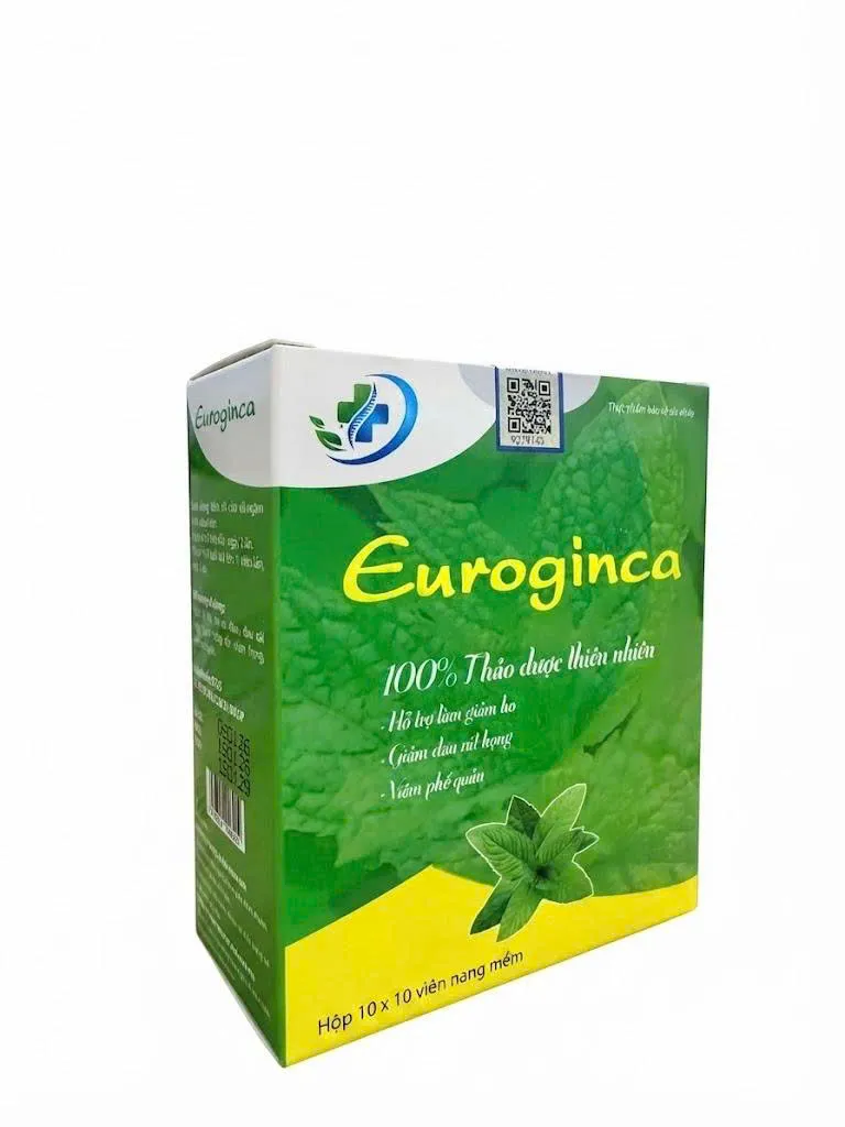 Euroginca xanh hộp