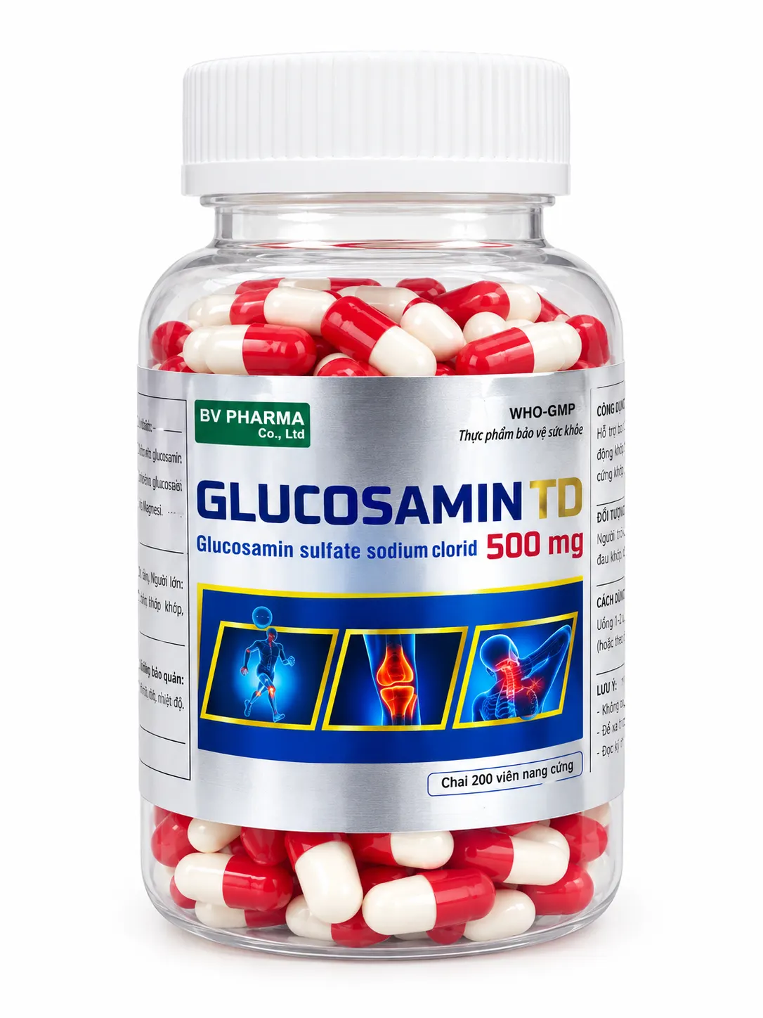 Glucosamin TD BVP (chai 200 viên)