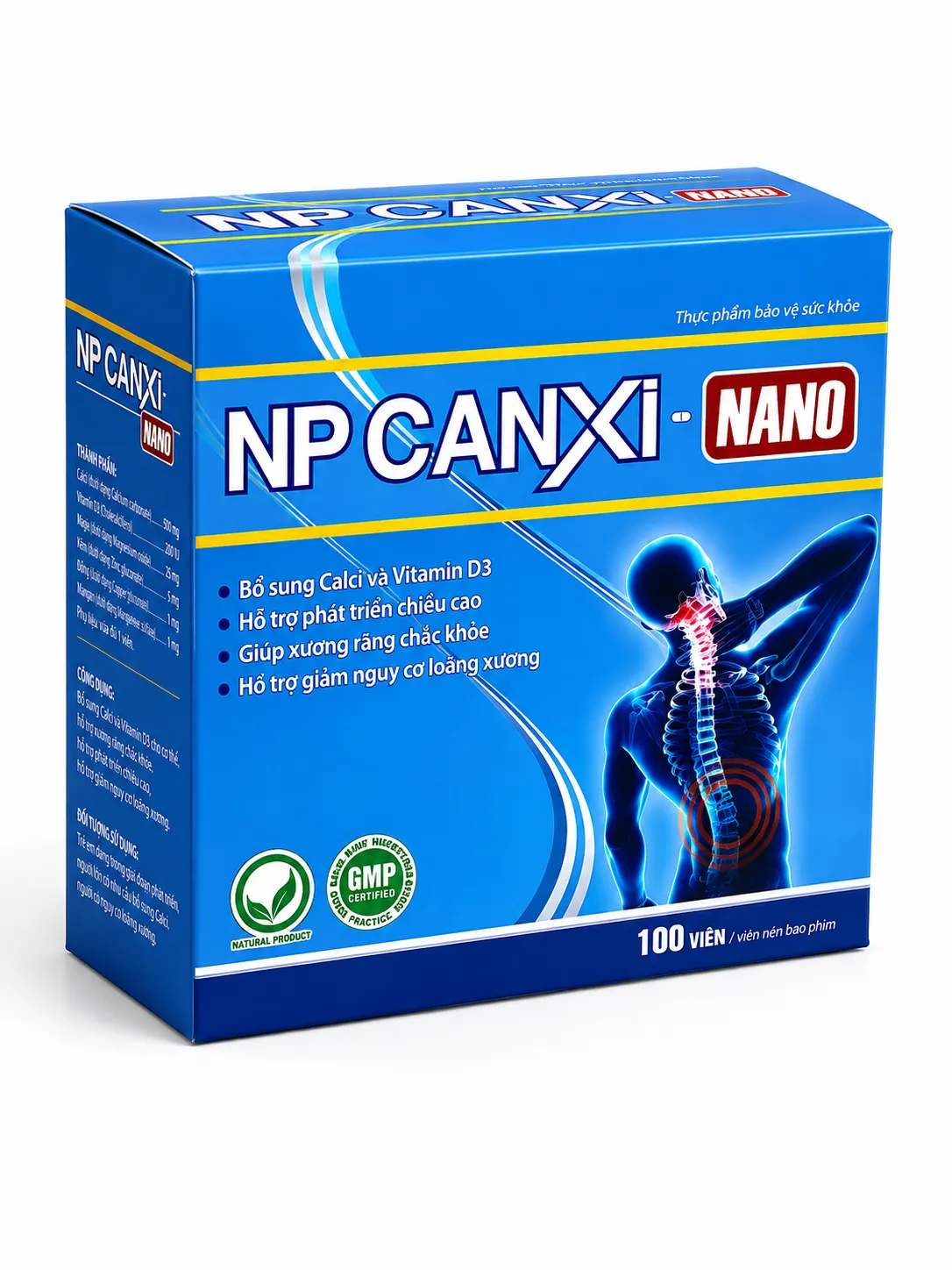 NP Canxi Nano hộp