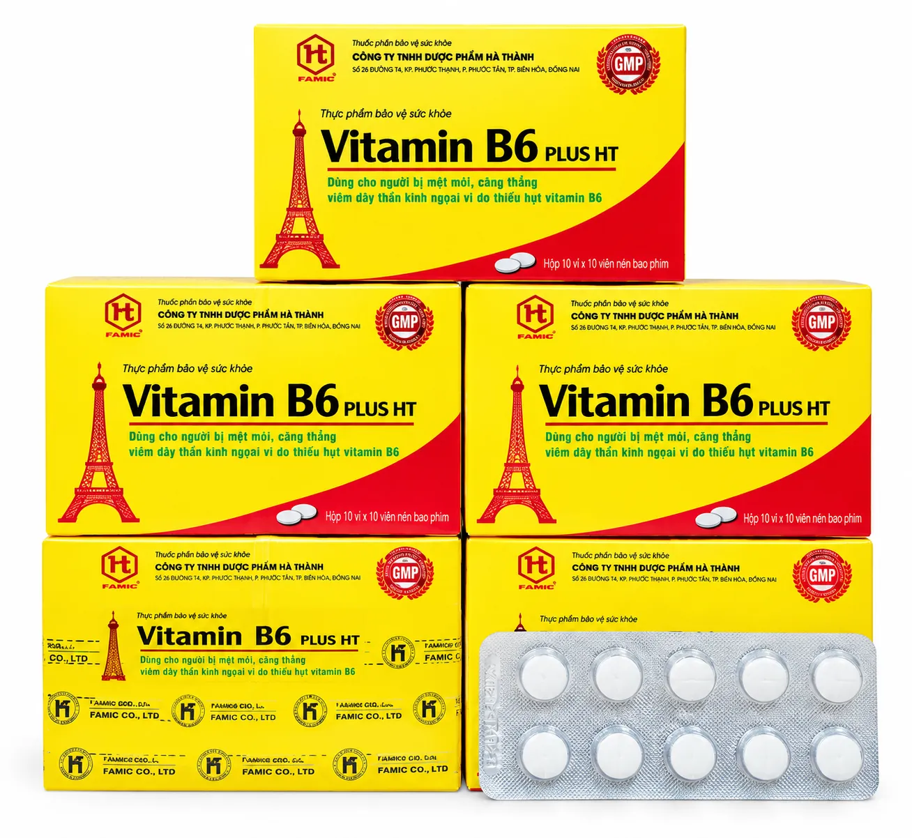 Vitamin B6 Plus HT (viên nén)