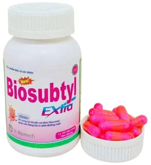 Biosubtyl Extra chai trong hồng