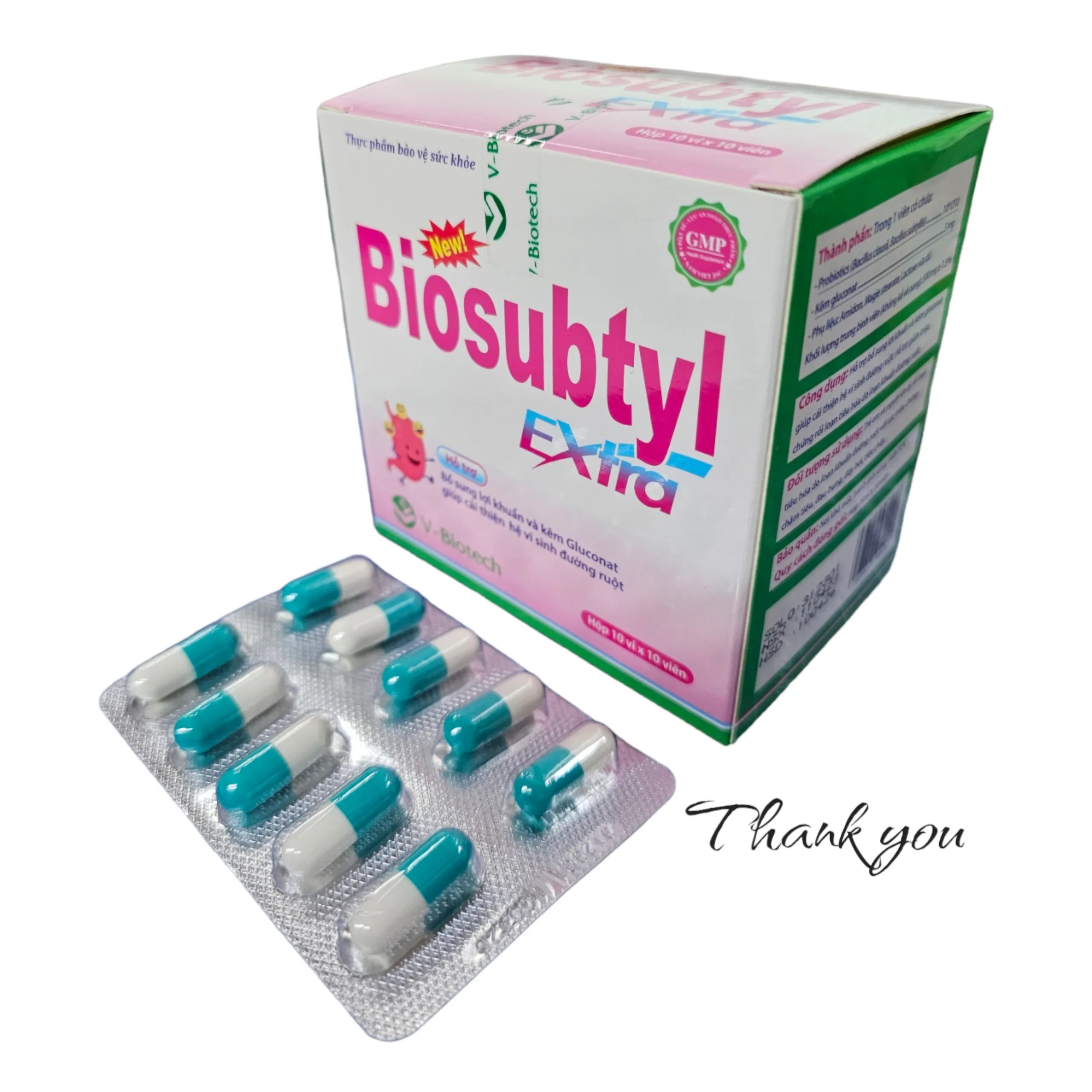 Biosubtyl Extra vỉ xanh