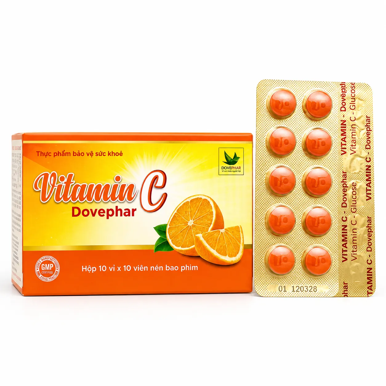 Vitamin C - Dovephar hộp