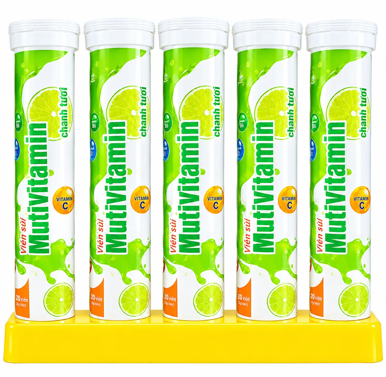 Viên sủi Multivitamin chanh tươi