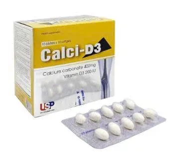 Calci-D3 USP - hộp 100 viên